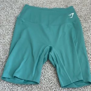 Gymshark Green Biker Shorts. Like New. Women’s Medium.
